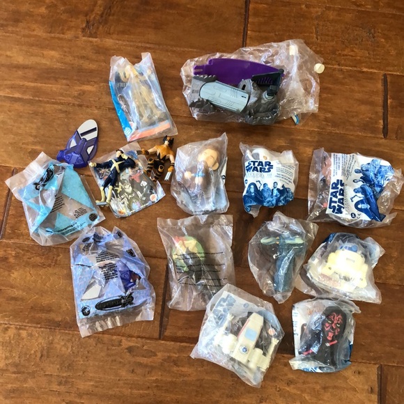 Vintage STAR WARS X Men Fantastic 4 Toy Figurines Collectible Lot Burger King - Picture 4 of 8